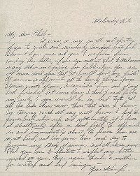 Gene Krupa Letter