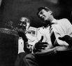 With Cozy Cole 1954